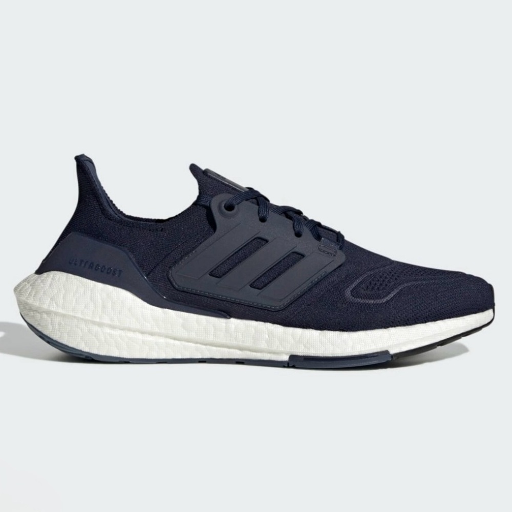 adidas Ultraboost Women’s Navy and White Running Sneakers